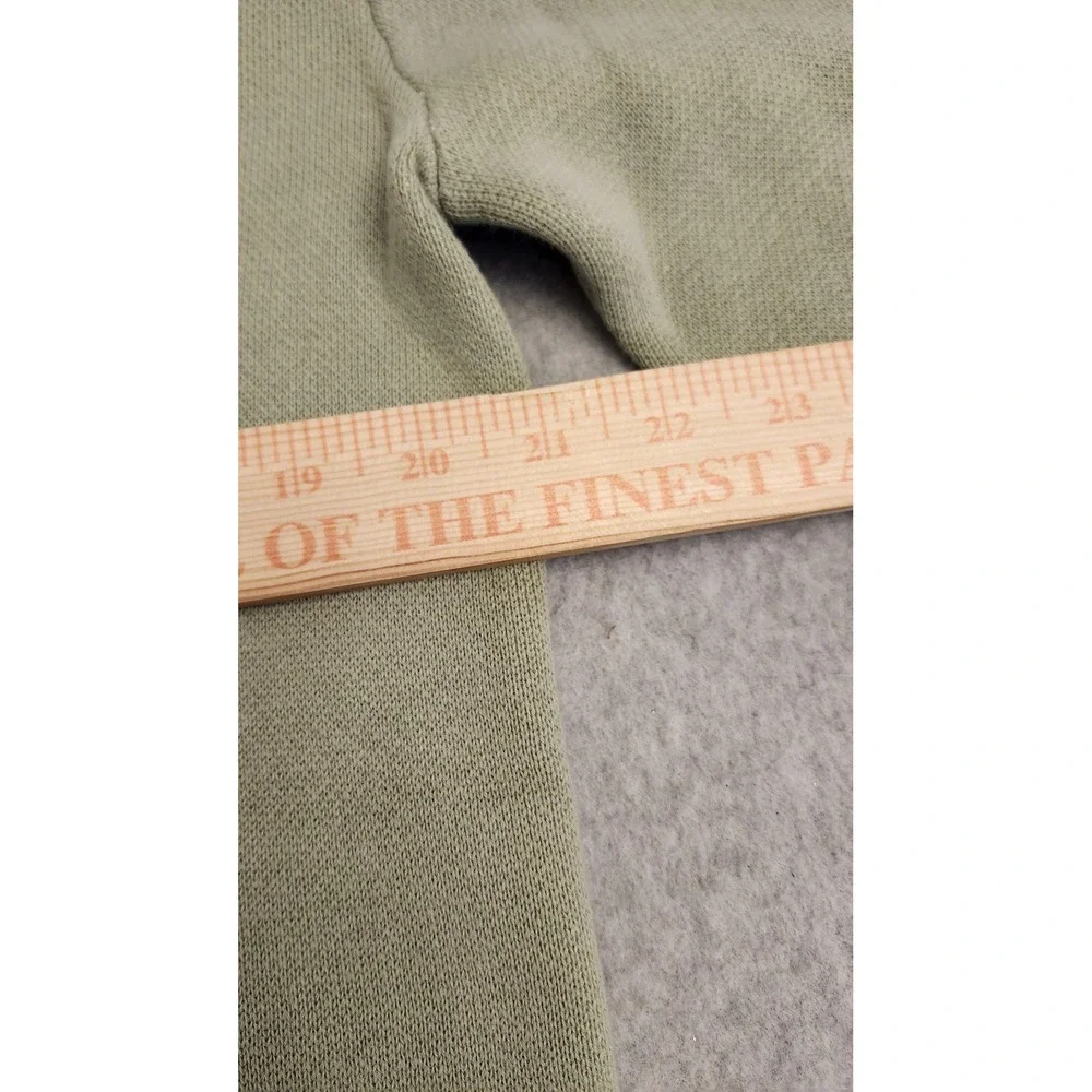 PacSun Sweater Mens‎ Small Sage Green Crewneck Knit Daisy Yin Yang Pullover